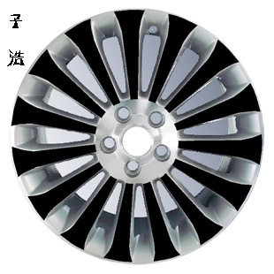 汽车轮毂贴纸 福特福克斯 蒙迪欧 致胜17 寸  新款