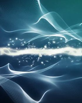 大气未来科技风粒子光线体育活动赛事LOGO文字标题展示片头ae模板