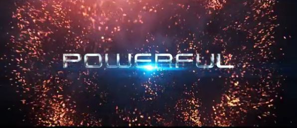 大气炫酷火焰粒子冲击波金属质感文字标题重大活动开场序列AE模板