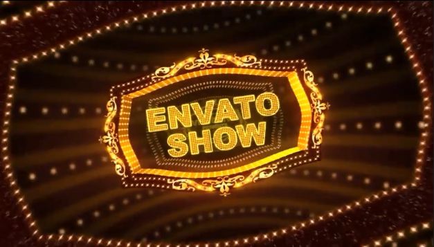 创意聚光灯下绚丽光线综艺时尚晚会聚会演唱会图文展示秀AE模板