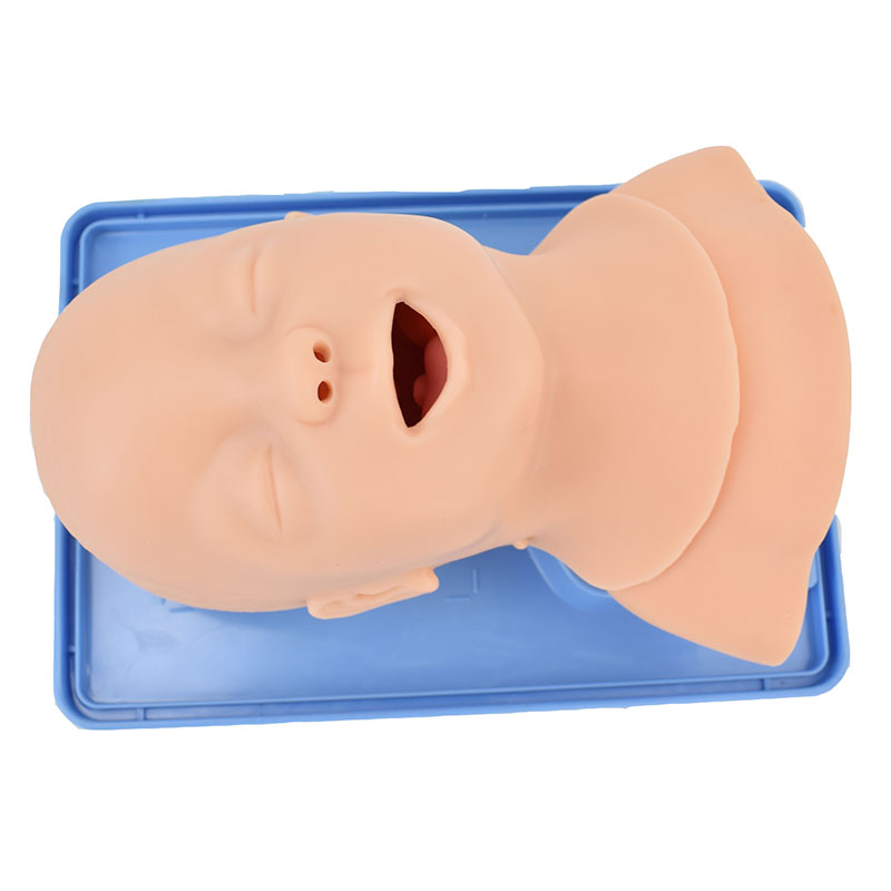 海医婴儿气管插管模型小儿口鼻急救模拟人医用气管插管训练模型