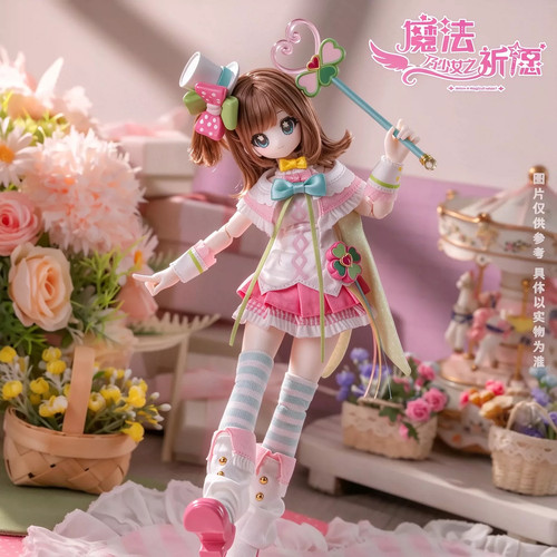 【新款】魔法乃少女之祈愿特六分植发MJD盲盒可动人偶潮玩周边礼