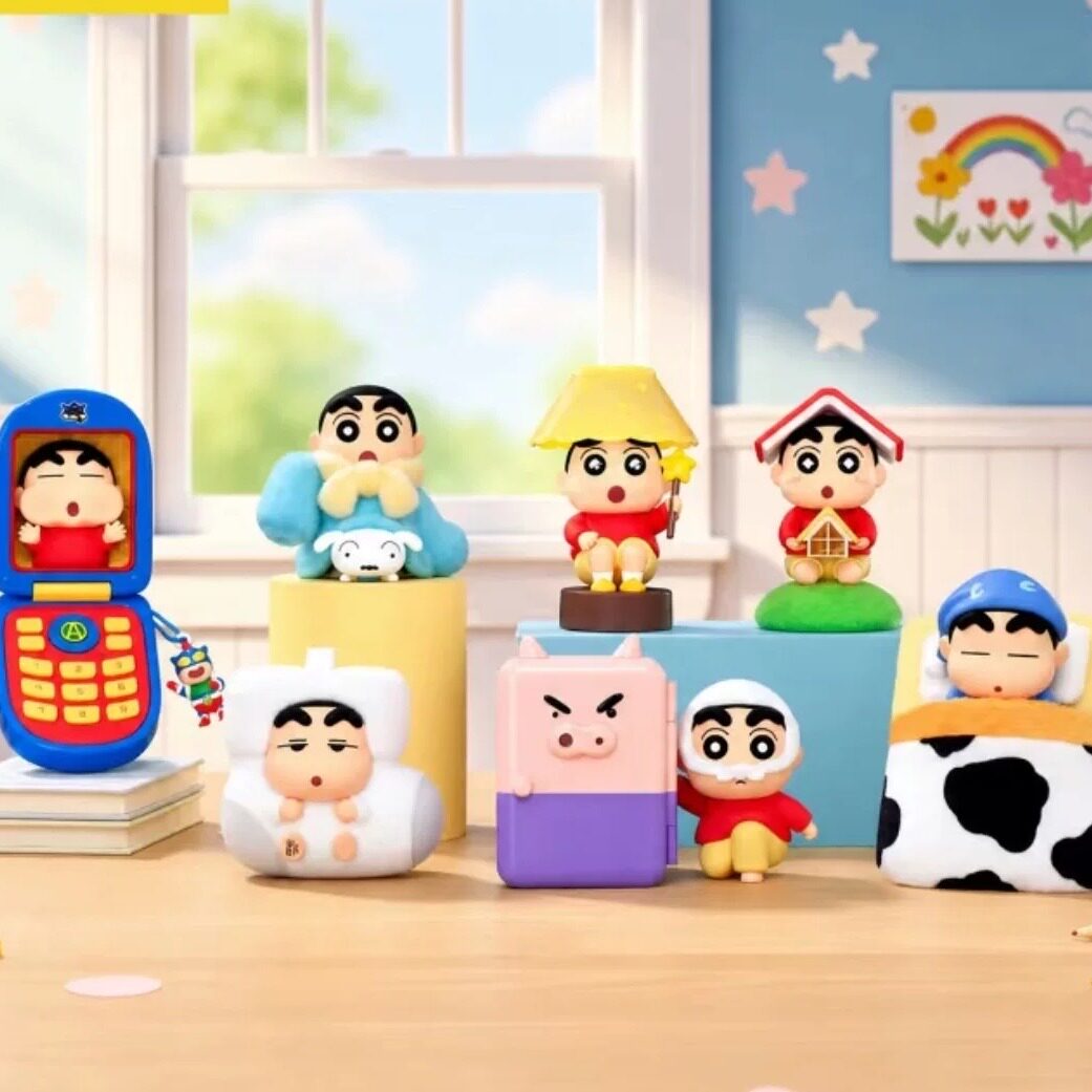 正版TOPTOY蜡笔小新寻找新之助系列盲盒潮玩玩具桌面周边摆件礼物