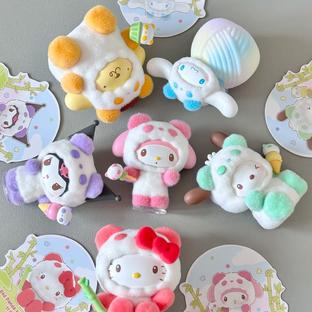 TOPTOY三丽鸥家族彩色熊猫盲盒