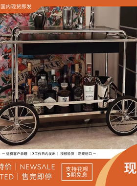 预售 tecta m4vs 德国代购手推车置物收纳架餐车 黑色现货