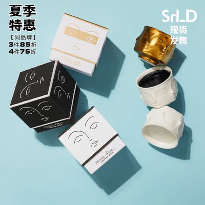 现货美国JonathanAdler缪斯香薰蜡烛闺蜜生日礼物盒客厅餐厅装饰