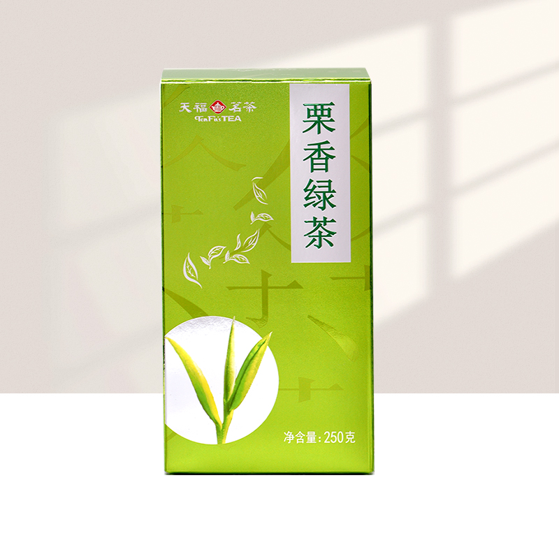 天福茗茶2024四川栗香绿茶明前茶口粮茶半斤装川绿香茶250g