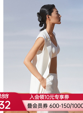 AIMER·CHUANG穿梭2系列双面布翻驳领马甲外套CA810462