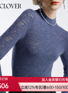 BeChic 旋动小高领打底衫内搭保暖衣BC72CP1