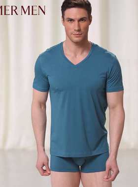 爱慕先生素色超细官方正品面料永恒Ⅴ抗起球中腰平角内裤NS23354