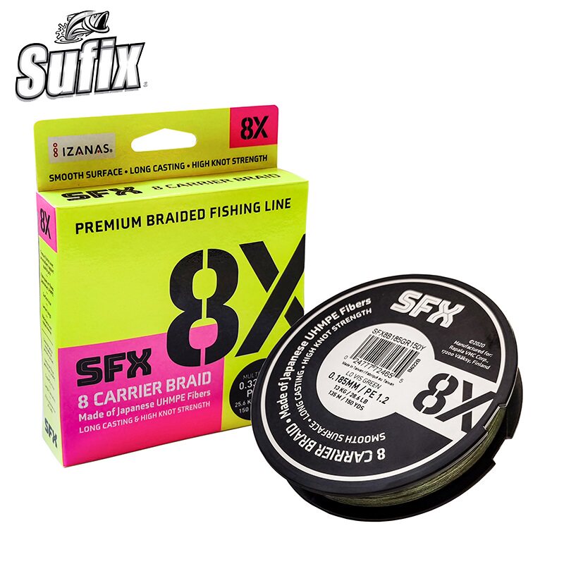 SUFIX梭飞士 8X路亚专用pe线8编筏钓计数线雷强线远投大力马鱼线