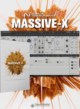 NI Massive X 正版 新一代电音合成器插件PC/Mac