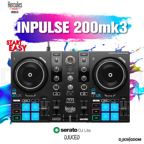 Hercules200MK3DJ控制器打碟机