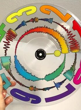 12寸DJ搓碟效果碟Visual Vinyl Vol. 2透明