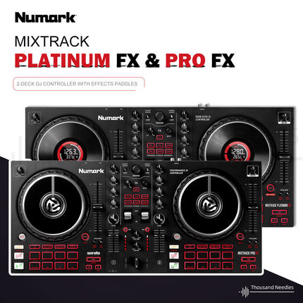 Numark 露玛 Mixtrack Pro/Platinum FX DJ打碟机控制器数码效果