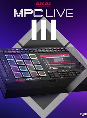 AKAI MPC LIVE III 便携音乐工作站 MPE打击垫
