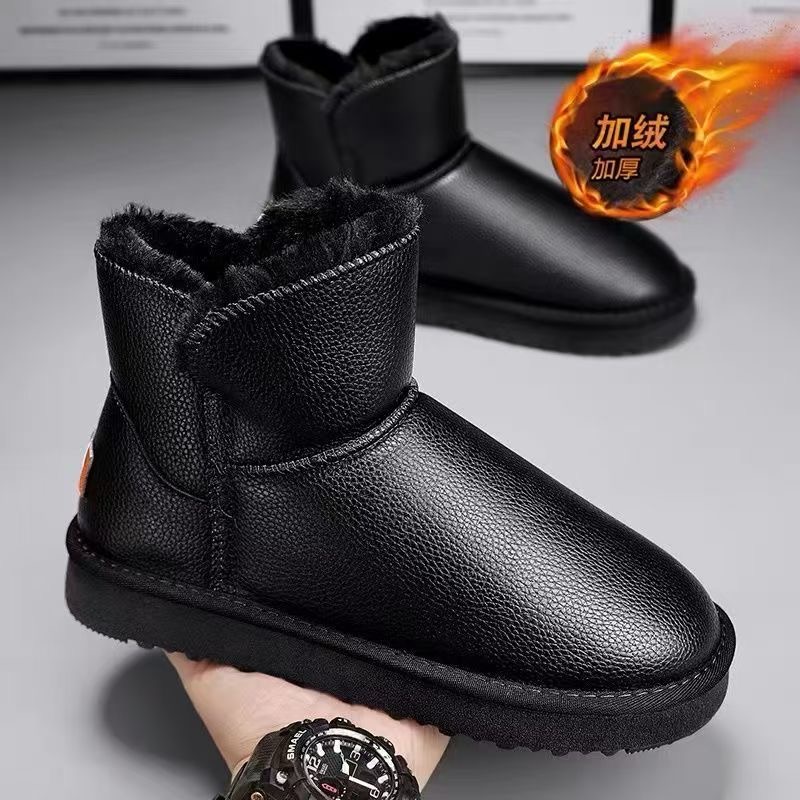 2025新款男士雪地靴加厚棉鞋