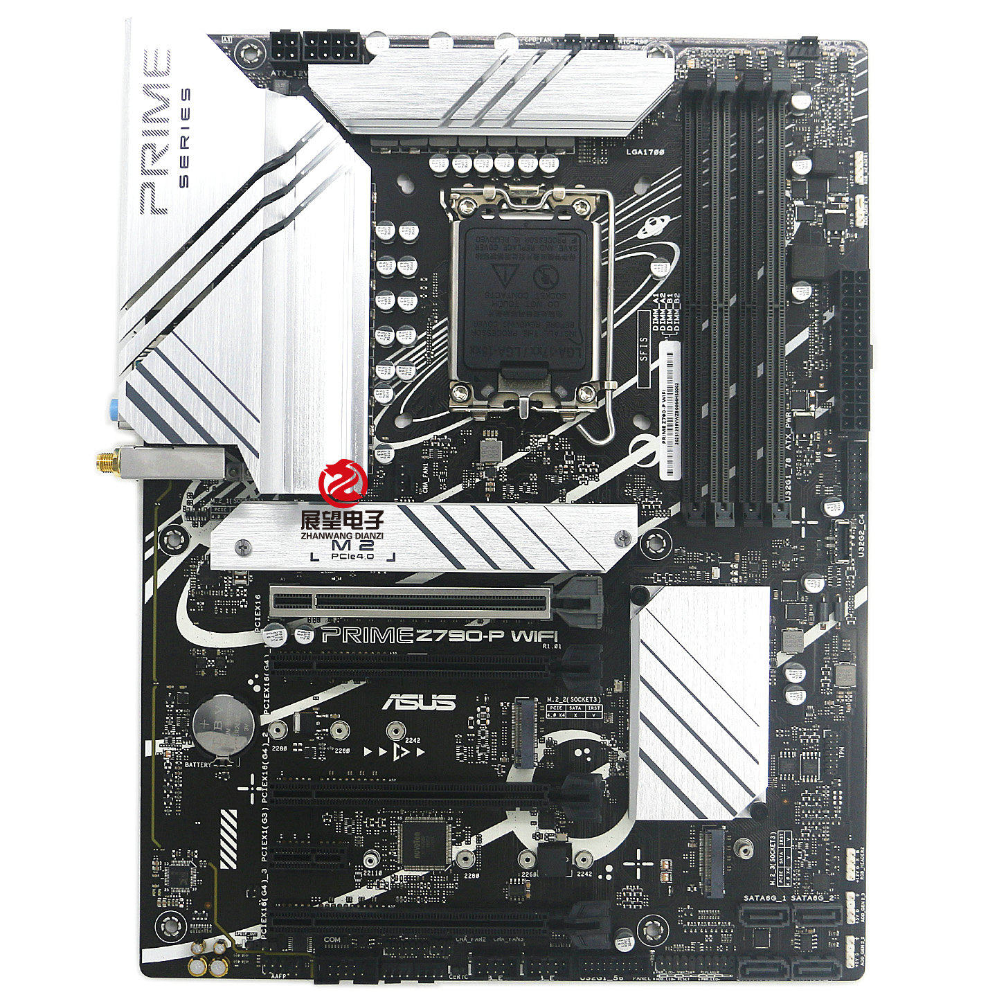 ASUS/华硕 PRIME Z790-P WIFI主板DDR5支持12 13 14代CPU LGA1700