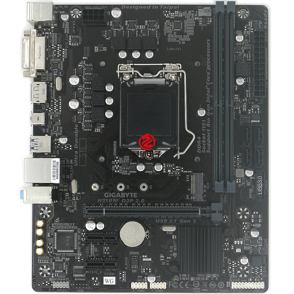 技嘉H310主板MATX支持八九代U