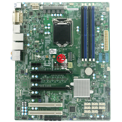 超微X11SAE工作站主板 支持E3 V5 V6 C236芯片 1151针 双千兆网口