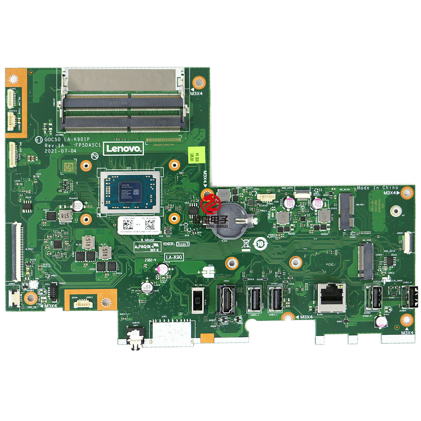 全新联想IdeaCentre AIO 3-22ADA6 24ADA6一体机主板 LA-K901P