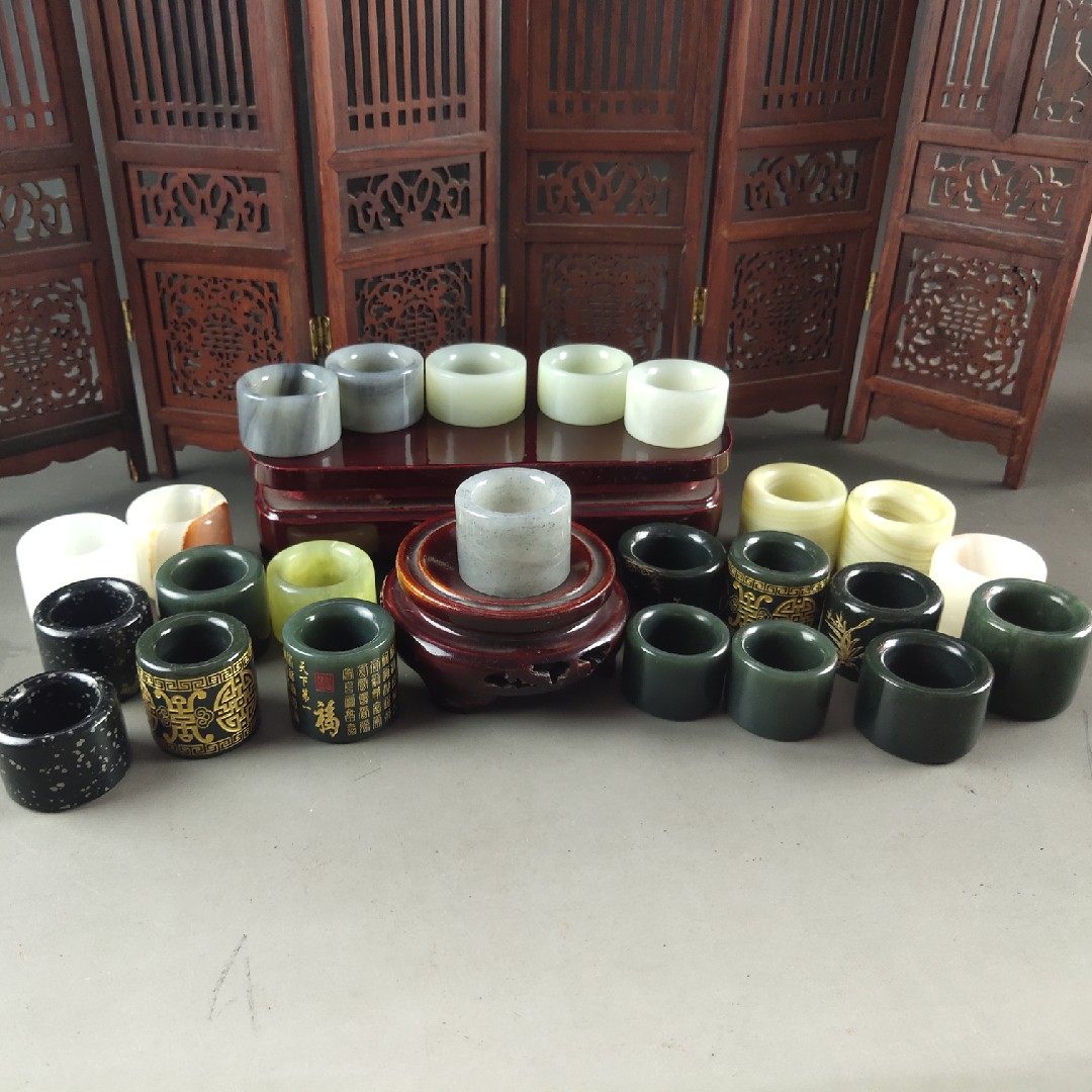 捡漏和田玉扳指糖白玉青花籽料扳指青玉墨玉阿富汗碧玉独玉指环男,珠宝/钻石/翡翠,手饰,淘宝优惠券,粉丝福利购,淘宝优惠卷