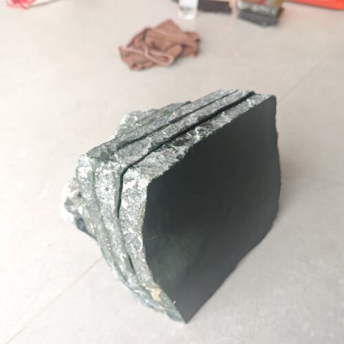 天然和田玉黑青玉一细料手镯板料牌子珠子料把件小摆件细腻油润