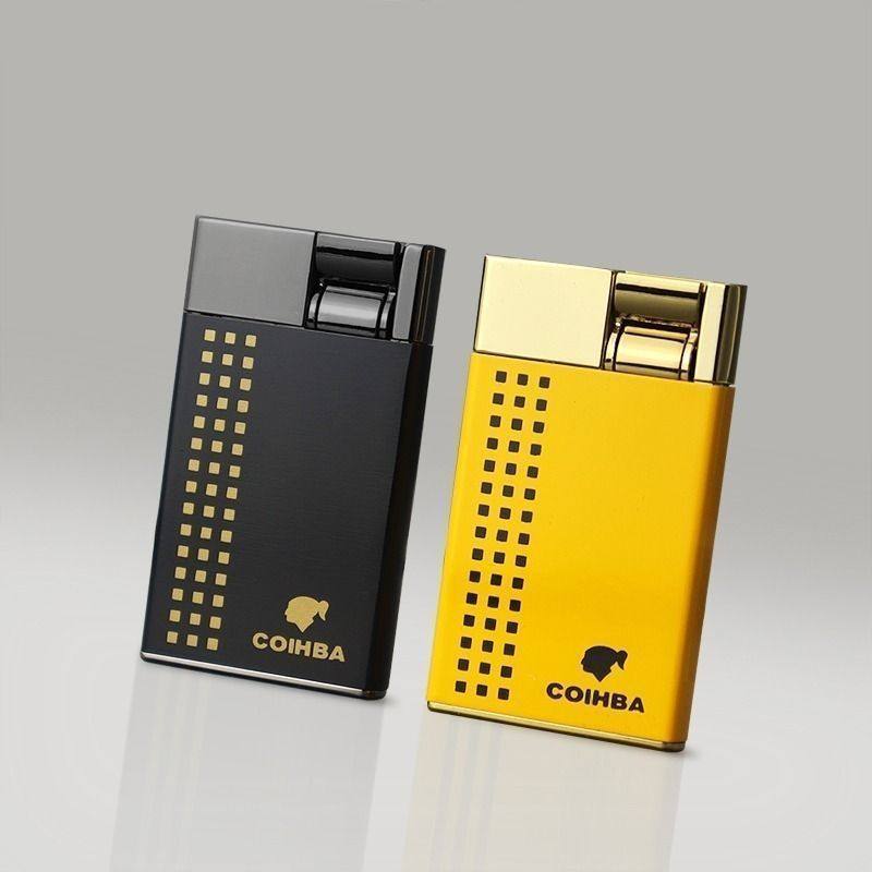 【锌合金材质】高端雪茄打火机高希霸打火机防风可充气超薄金属直,ZIPPO/瑞士军刀/眼镜,充气打火机,淘宝优惠券,粉丝福利购,淘宝优惠卷