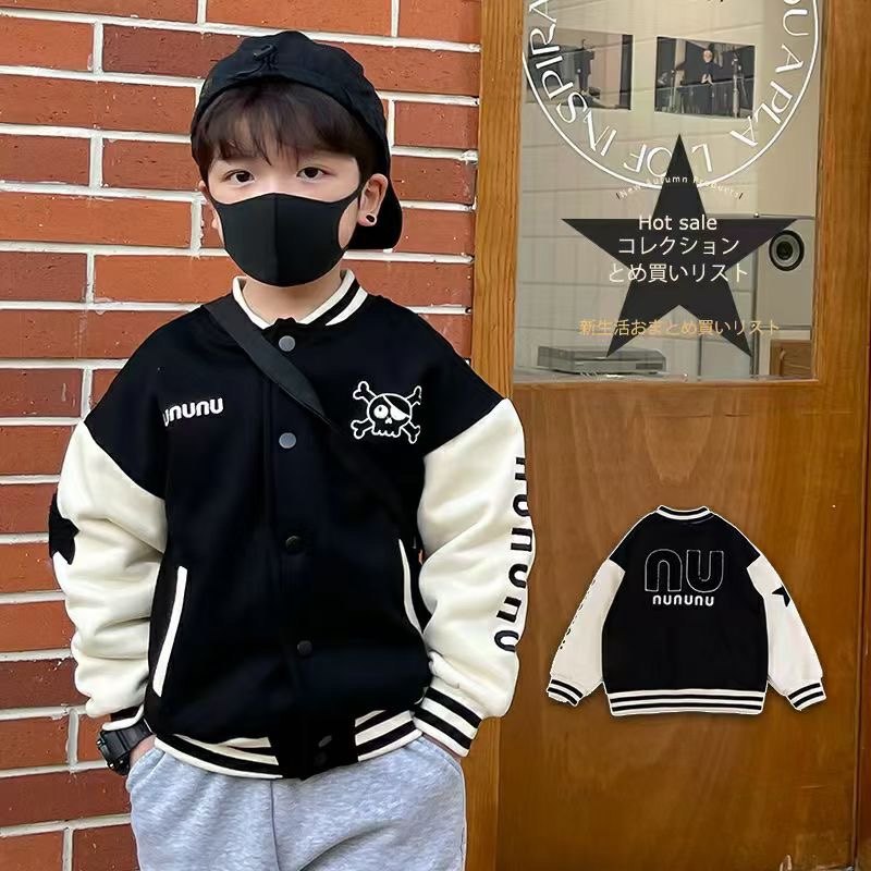 2025新款休闲外套卡通刺绣棒球服