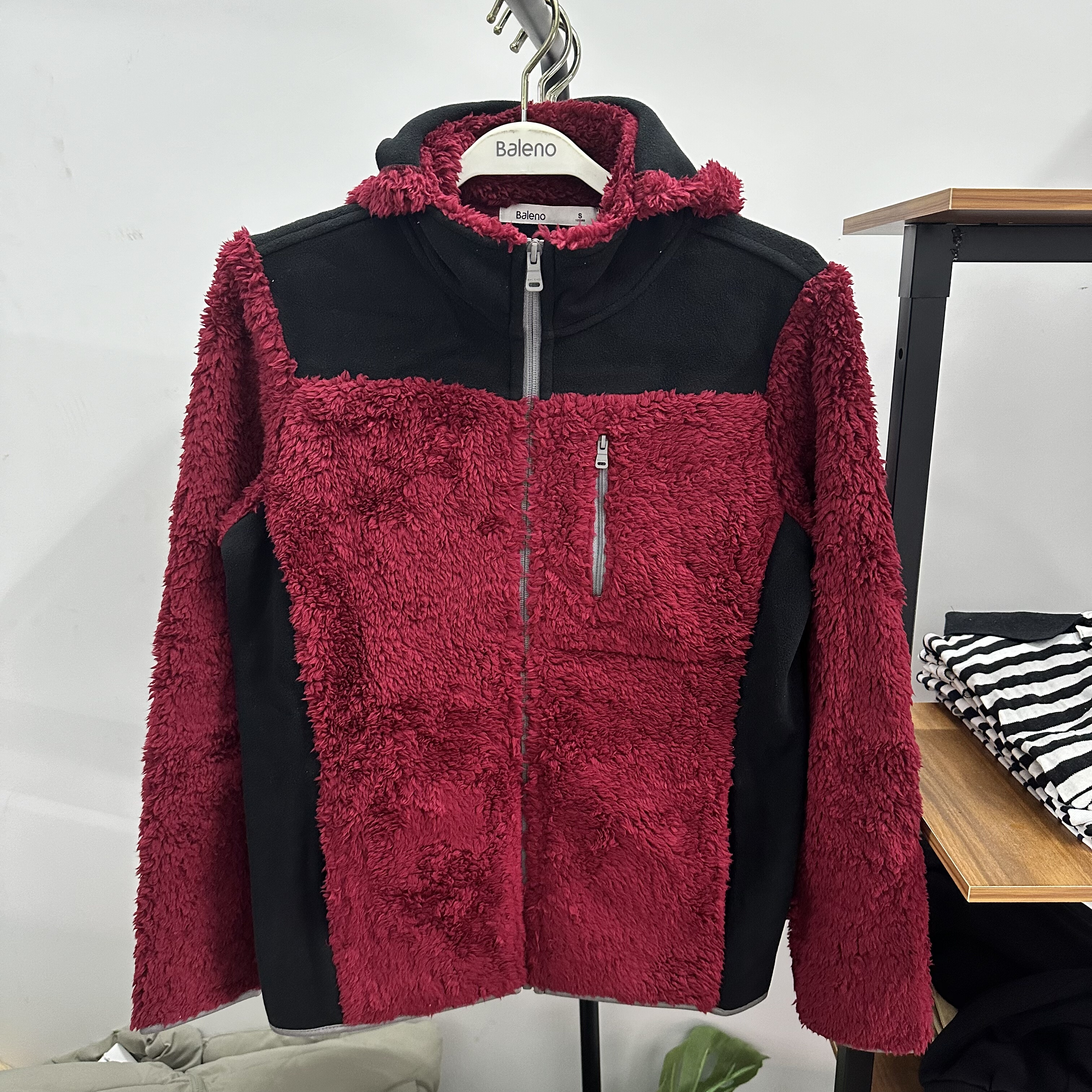 班尼路羊羔绒外套男加绒冬季保暖内胆棉服男款棉衣加厚夹克棉袄