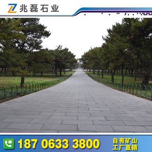 北方石材五莲红五莲花火烧板 铺路石市政工程广场园林大理石板材
