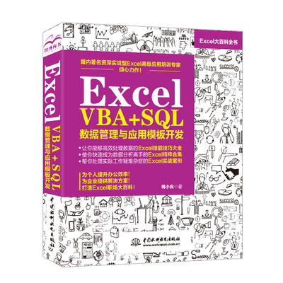 Excel VBA+SQL 数据管理与应用模板开发 韩小良 excel数据管理 利用Excel VBA和数据库查询技术 ADO+SQL快速进行数据查询汇总书籍