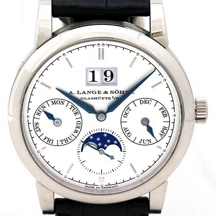 Àʸñ Äбí×Ô¶¯»úеÊÖ±í18K°×½ð330.026E/LS3303AP¶þÊÖ±íÔ×°ÕýÆ·