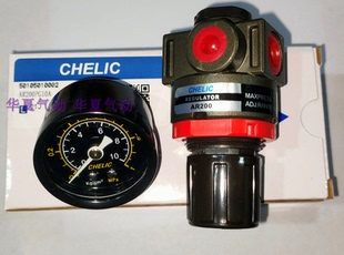 台湾CHELIC气立可调压阀压力调节器AR150/AR200/BR300/CR400CR600