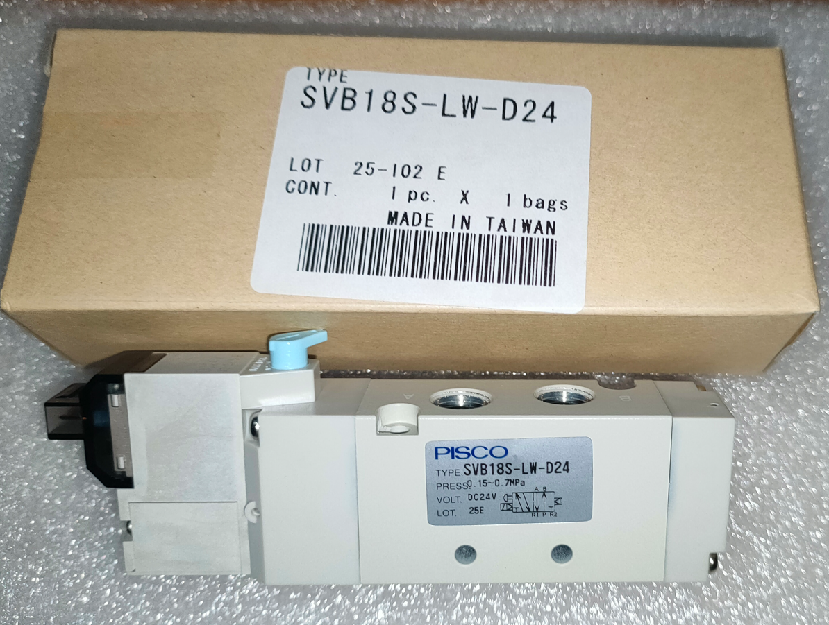 日本PISCO电磁阀SVB18S-LW-D24