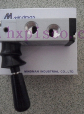 台湾金器MINDMAN手动阀 手摇阀 手搬阀 MVHB-220-4TV-SP 正品