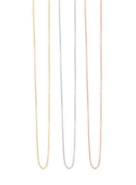 极细精致裸链条项链女钛钢基础万能链DIY链高级感锁骨链素链配饰