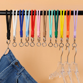 服装 展示休闲运动棉绳调高度勾定制 店织带挂绳S钩吊环衣服牛仔裤