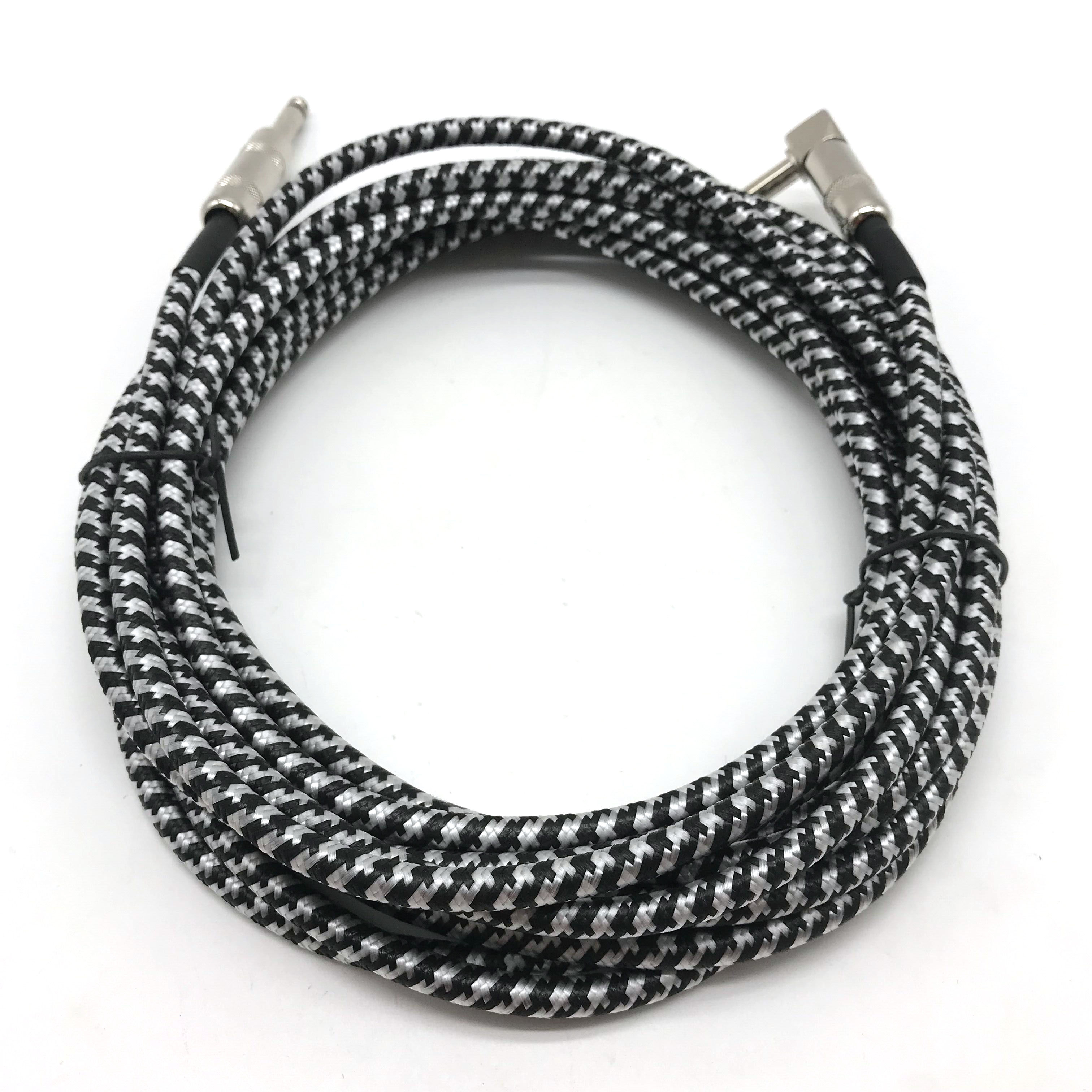 吉他配件 吉他连接线 降噪音频线民谣电箱木吉他贝斯连接线3M 6M