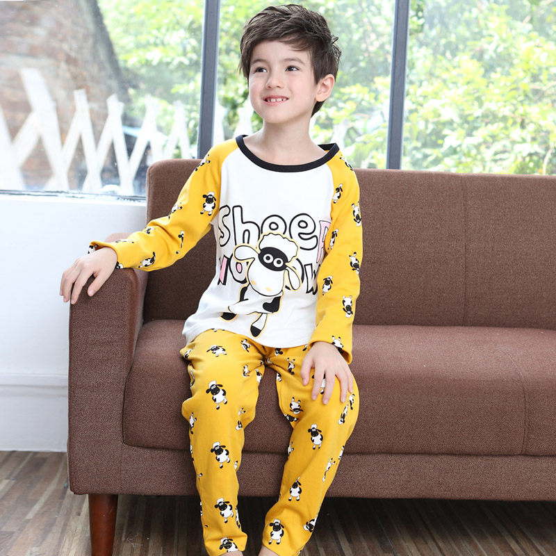 儿童睡衣纯棉春秋季长袖套装 男童宝宝家居服中大童男孩小孩亲子,童装/婴儿装/亲子装,家居服套装,淘宝优惠券,粉丝福利购,淘宝优惠卷