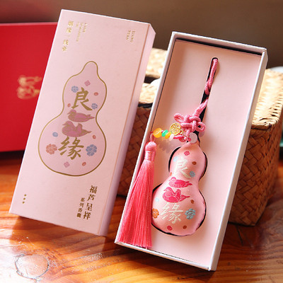 葫芦香囊复古风本草荷包成品