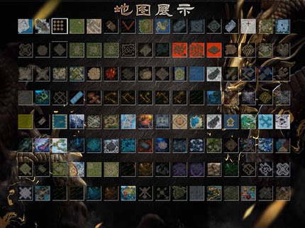 传奇UI素材 游戏地图128张全新地图今日等于免费白送高清预览图