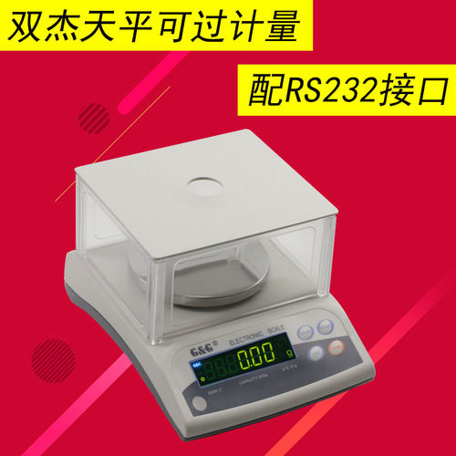 双杰E系列电子天平 0.1g/0.01g/0.005g   配SR232