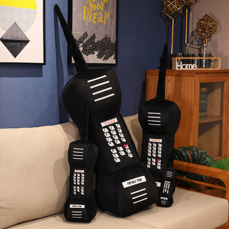 创意手机抱枕仿真电话大哥大毛绒玩具玩偶搞怪靠垫枕儿童男生礼物,玩具/童车/益智/积木/模型,毛绒/玩偶/公仔/布艺类玩具,淘宝优惠券,粉丝福利购,淘宝优惠卷