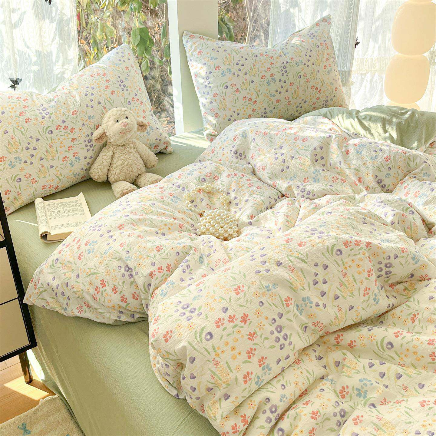 南通如弘纺织品有限公司春款床上四件套2026新款学生宿舍三件套床