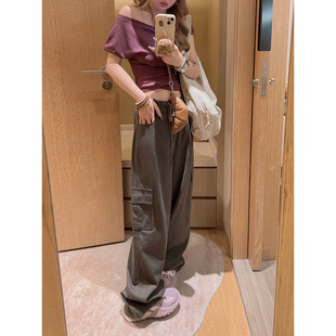 舒服 ～ 莱赛尔天丝棉 裤 薄料抽绳休闲工装 Yukiss