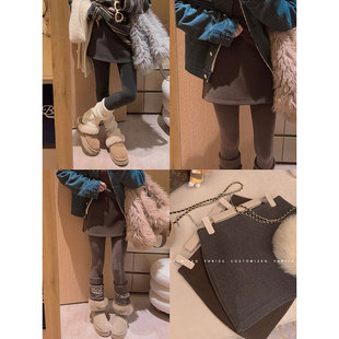 呢料A字包臀短裙～ 显腿长好搭配 万能百搭 Yukiss