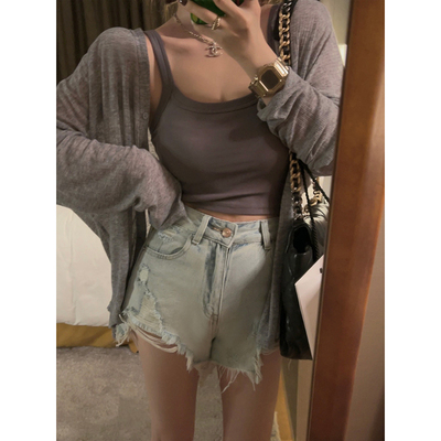 狠狠遮副乳！含胸垫小背心