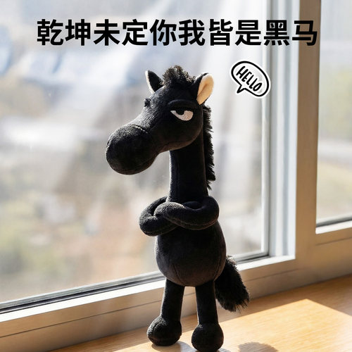 乾坤未定你我皆是黑马好运挂件