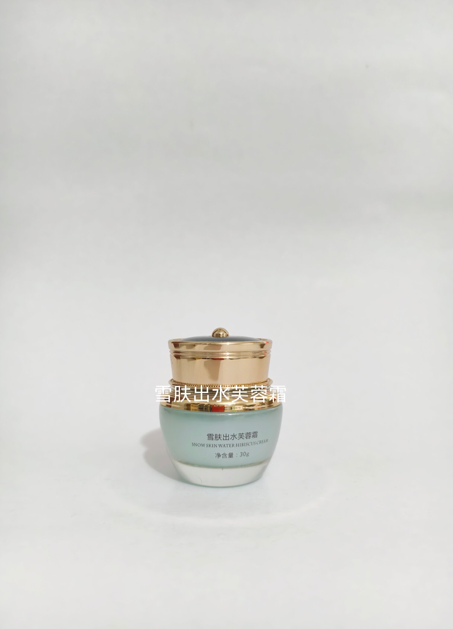 面部护肤雪肤皙出水芙蓉霜30g 正品补水保湿滋润紧致